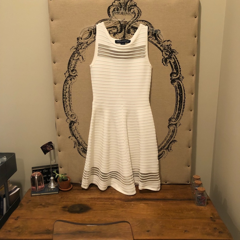 French Connection White Dress PERFECT CONDITION